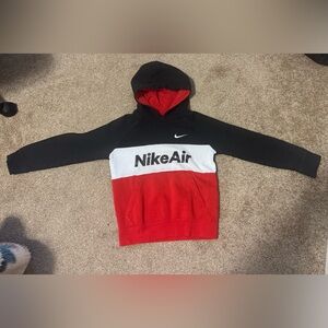 Nike Air Kids Hoodie - Black, Red, White